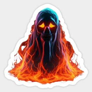 Halloween Phantom Sticker